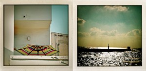 Tel Aviv, Israel, Summer, travel, polaroids