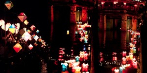 Lunar New Year, Lantern Festival, Full moon, Hoian, Vietnam