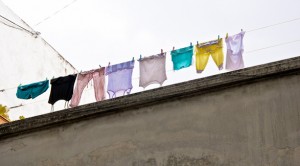 Intimacy under the Wires, Travel, Laundry