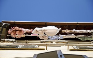 Florence, Italy, Laundry, Intimacy under the Wires, Travel