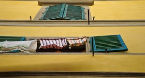 Laundry, Intimacy under the Wires, Florence, Italy, Travel