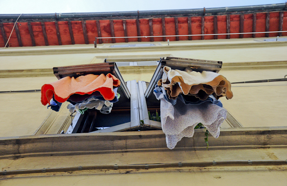Florence, Italy, Laundry, Intimacy under the Wires, Travel 