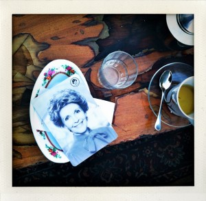 on the Table, Vintage, Tel Aviv, My life in Polaroids