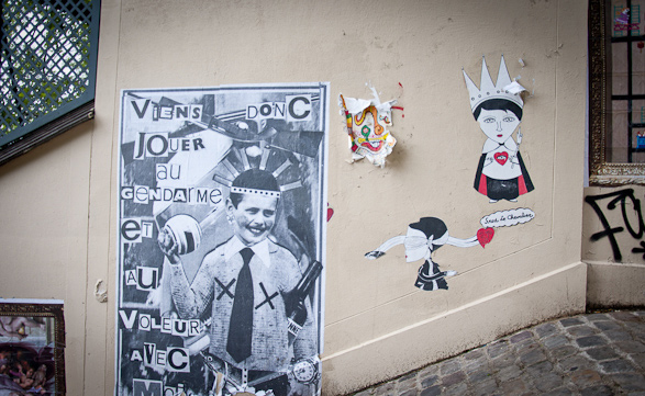 Paris, France, Urban Art, Street Art, Fred Le Chevalier
