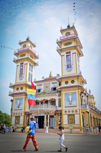 Cao Dai Temple, Vietnam, Tay Ninh